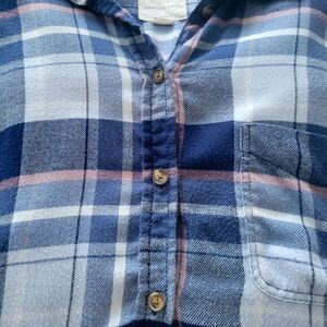 American Eagle Button Flannel Size XL